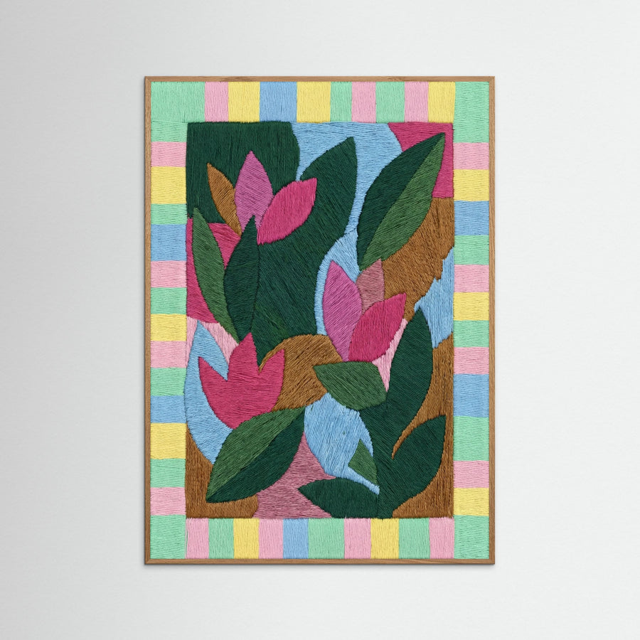 Vibrant Patchwork Study
