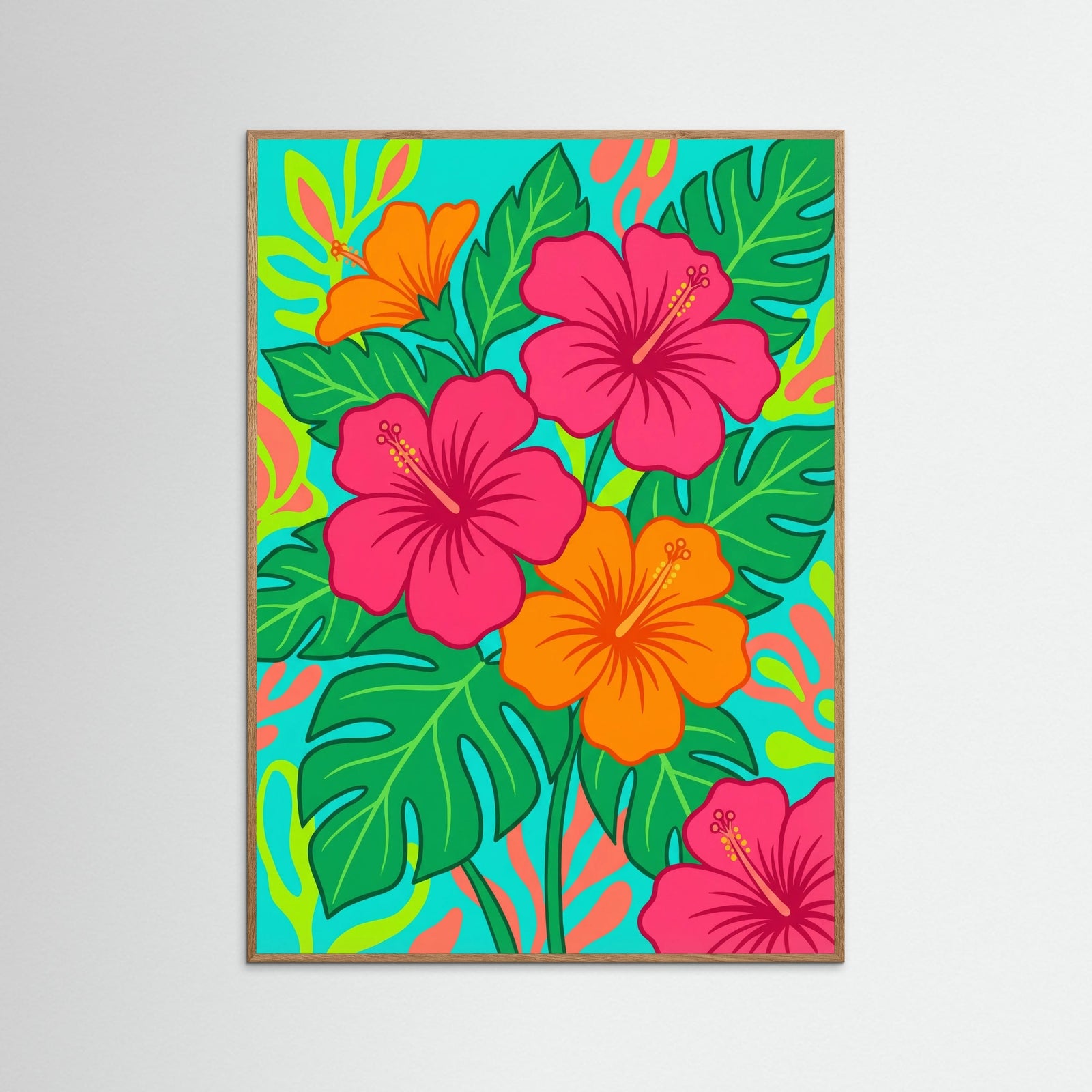 Oak Nature Vibrant Sunflower Vase