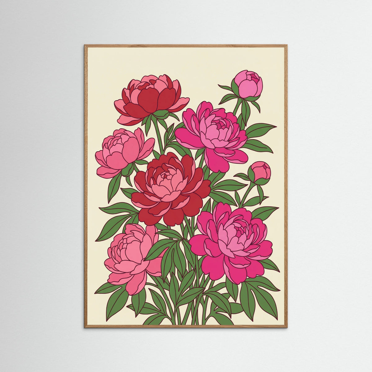 Oak Nature Vibrant Tulip Vase