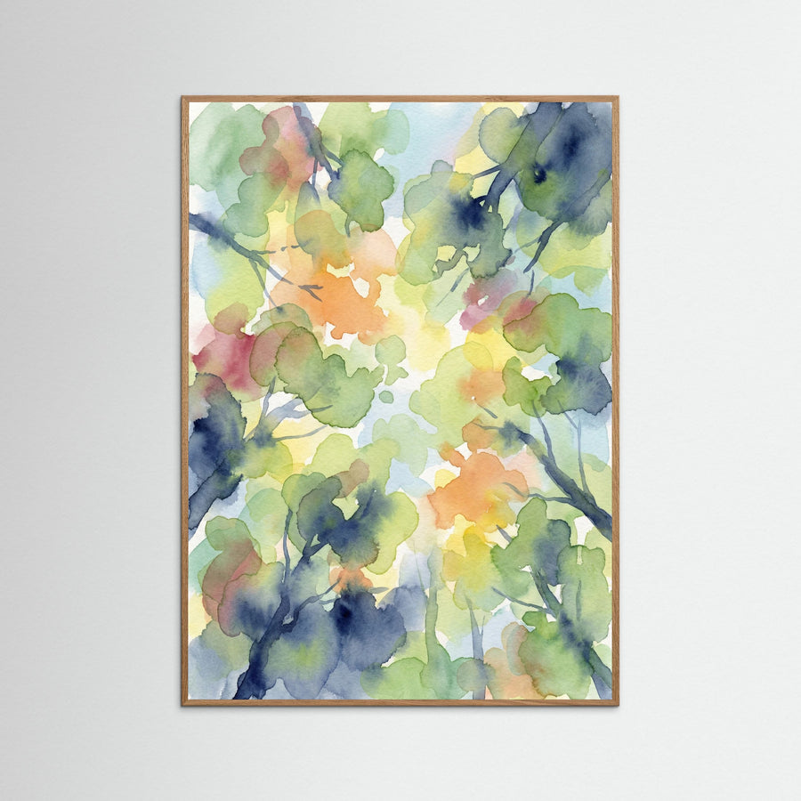 Vibrant Watercolor Blooms