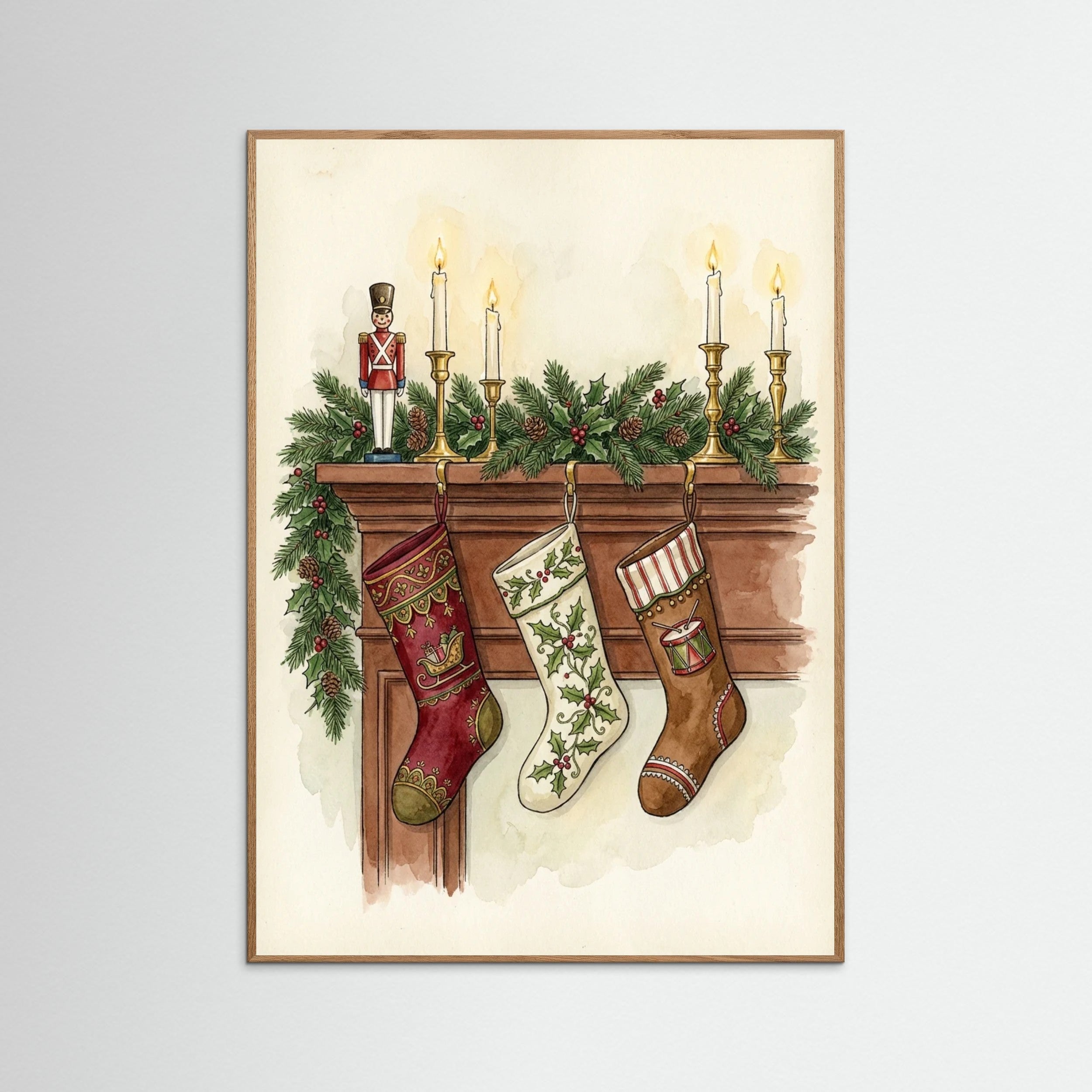 Oak Nature Victorian Yuletide