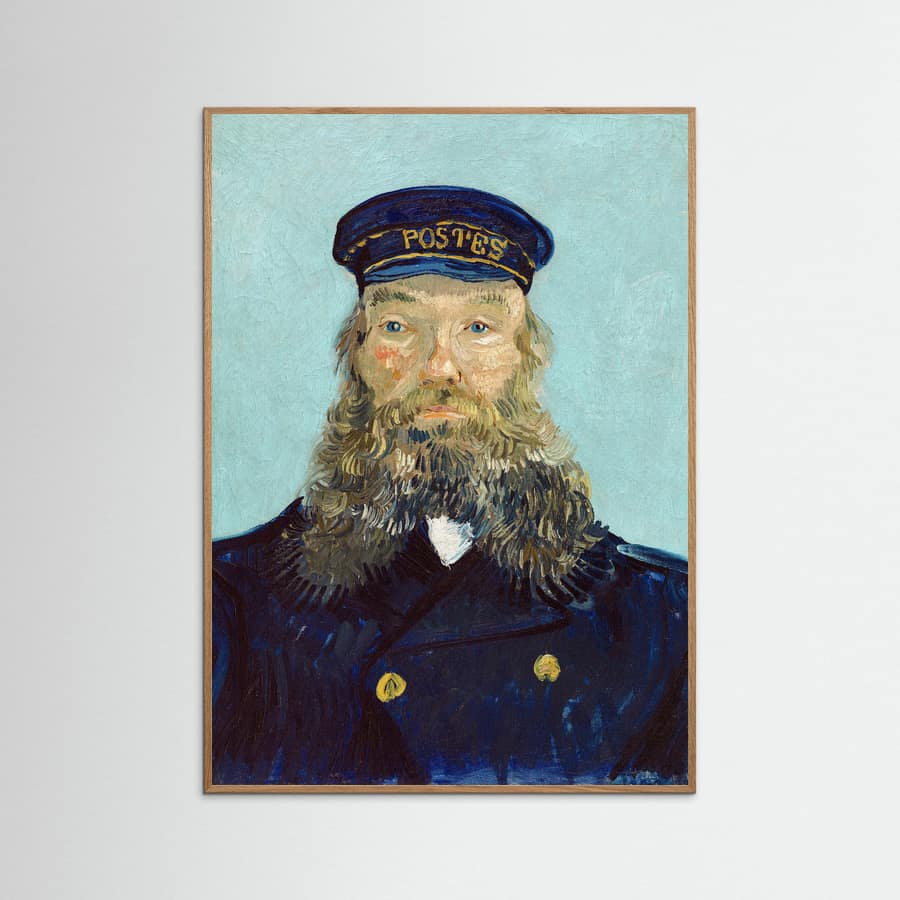 Vincent Van Gogh's Portrait of Postman Roulin (1888) Poster – plakat og kunsttryk