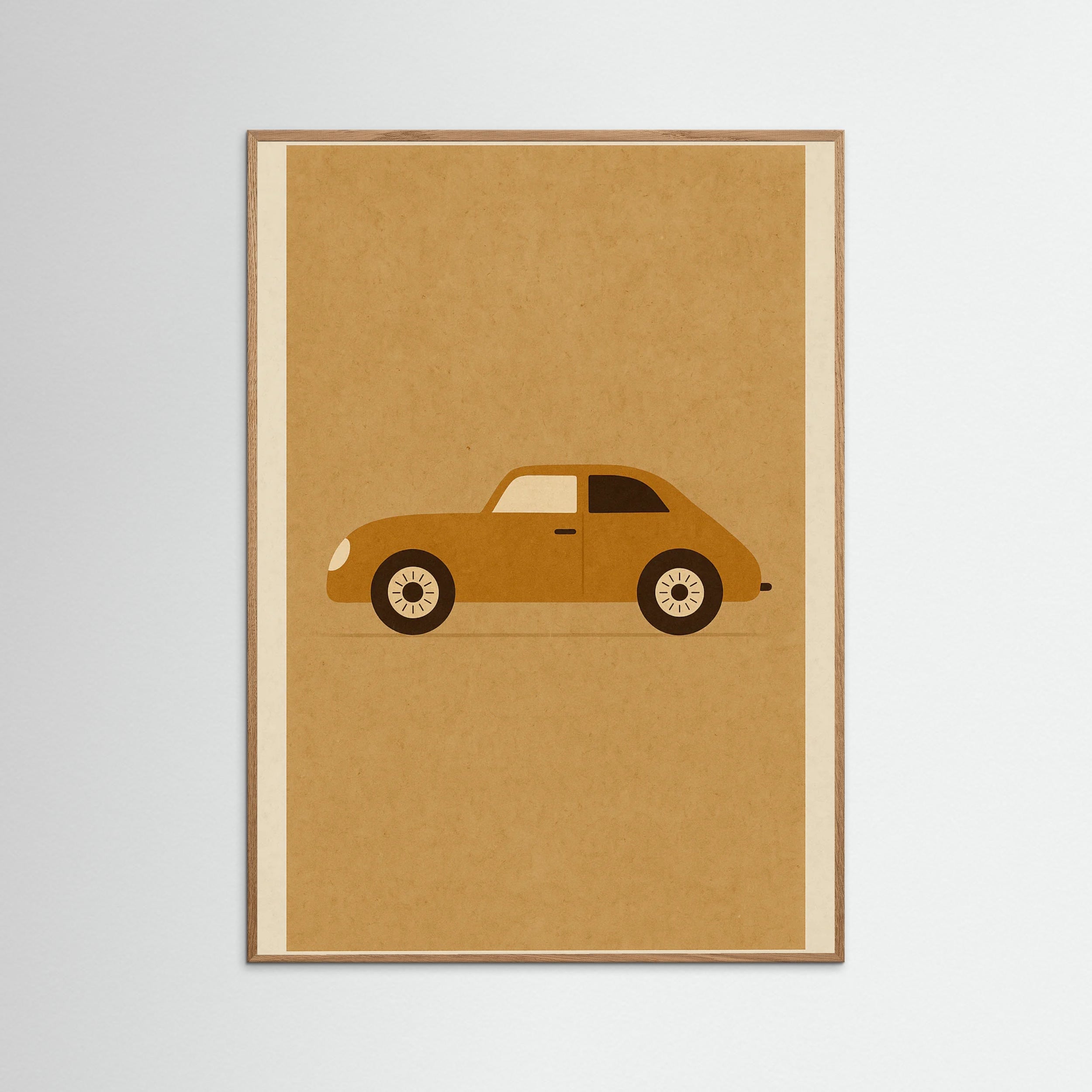 Oak Nature Vintage Racecar