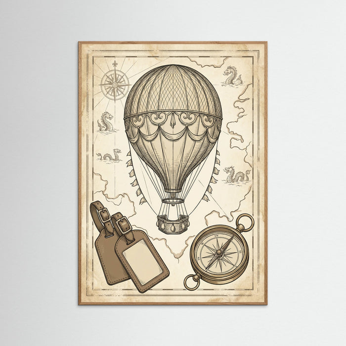 Oak Nature Vintage Travel Elegance