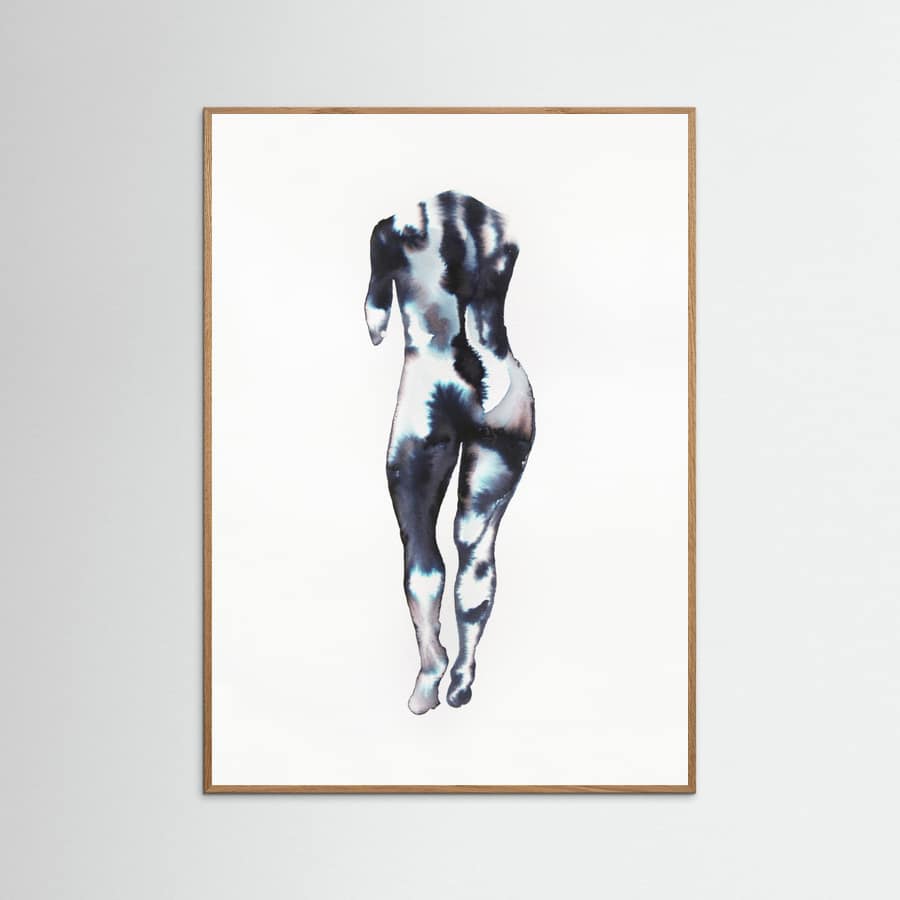 Walking Away (headless) Poster – plakat og kunsttryk