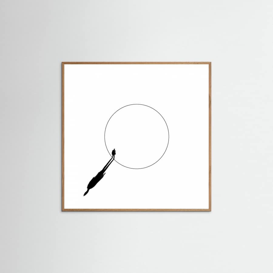 Walking the circle! Poster – poster and art print