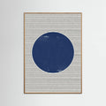 Poster Watercolor Circle and Stripes – poster e stampa artistica