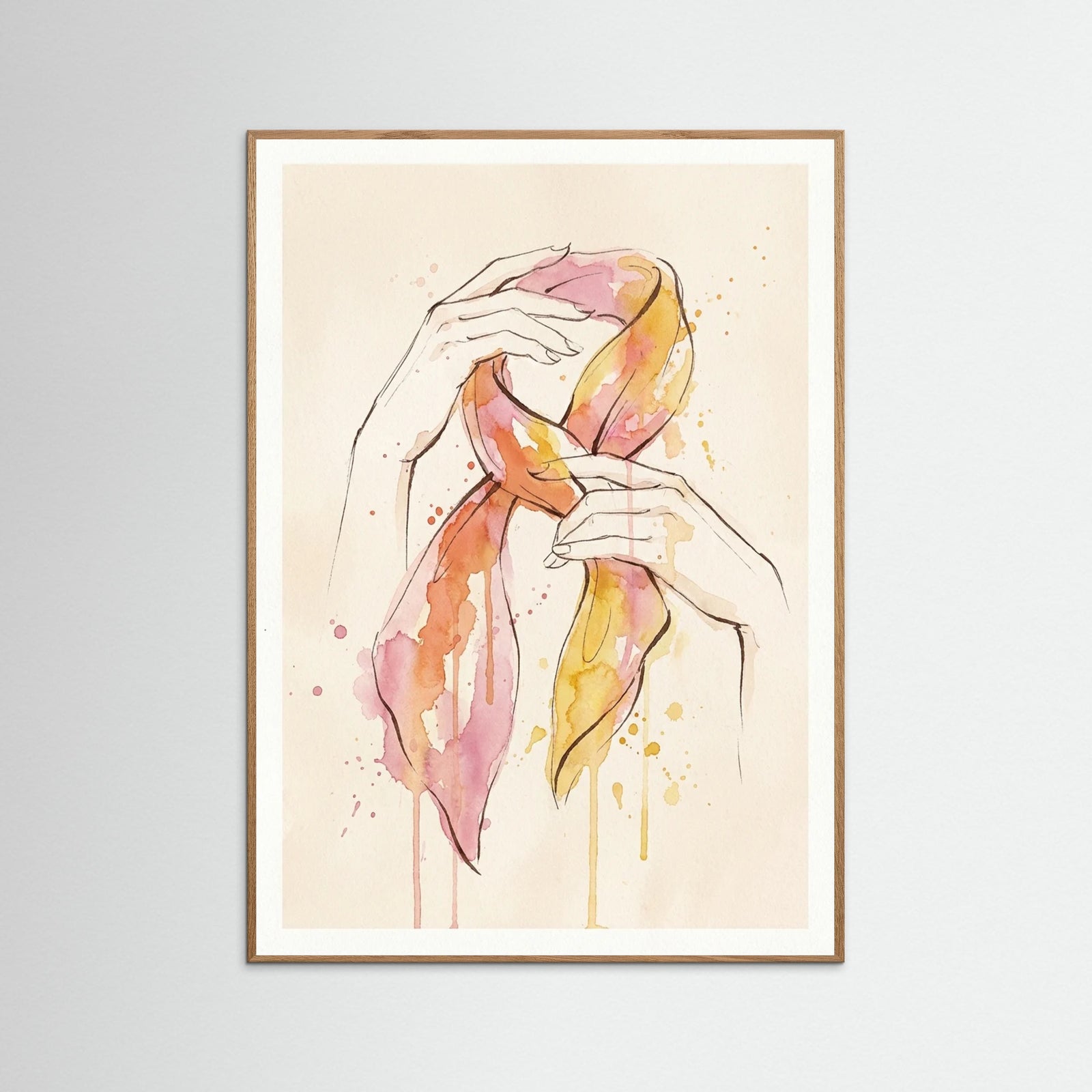 Oak Nature Watercolor Muse