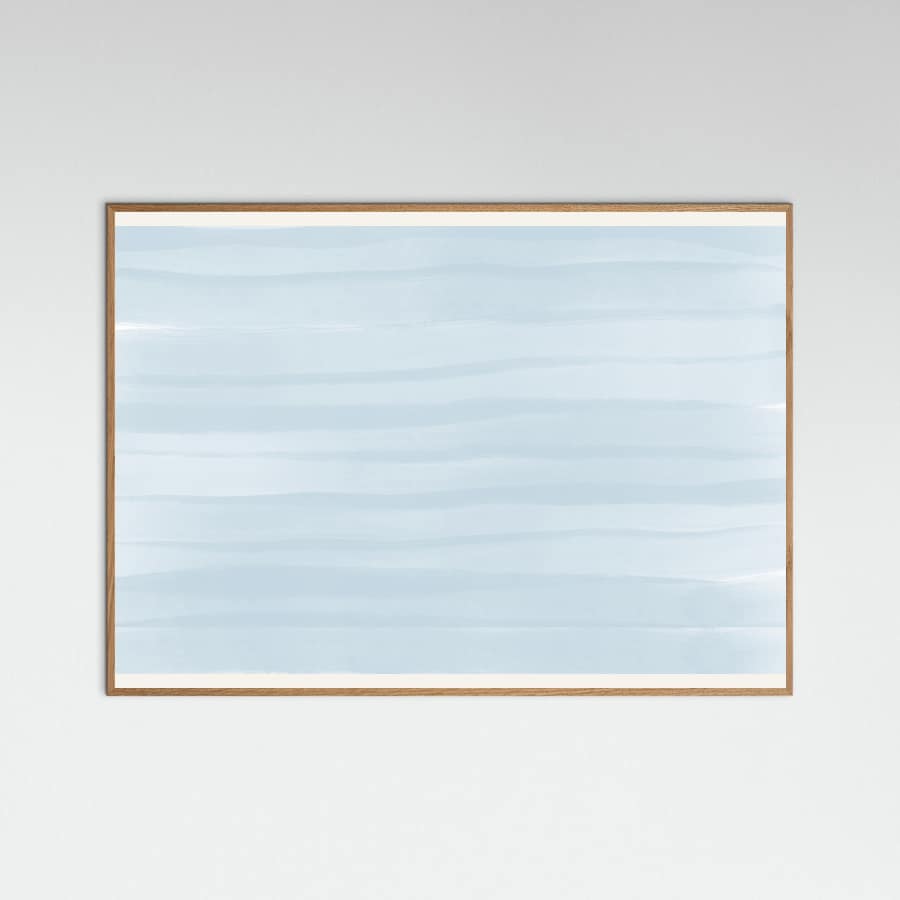 Poster Waves of Blue – poster e stampa artistica