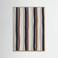 Wavy Earth Stripes Poster – poster and art print