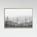 Oak Nature Western Cactus Poster