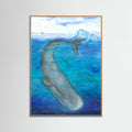 Poster Whale Diving Deep – poster e stampa artistica