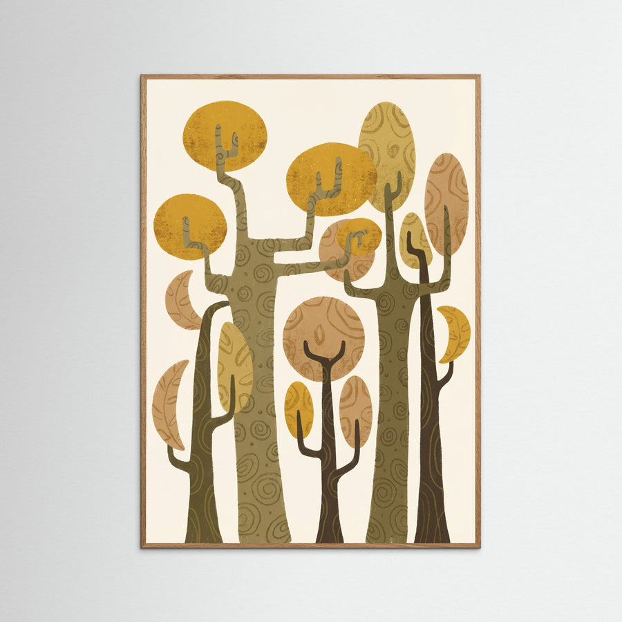 Whimsical Abstract Tree