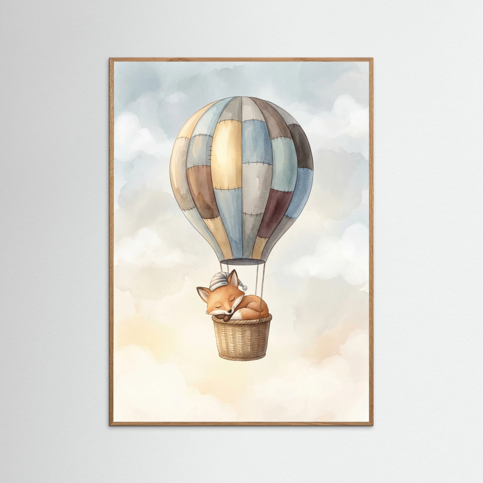 Oak Nature Whimsical Bear Journey