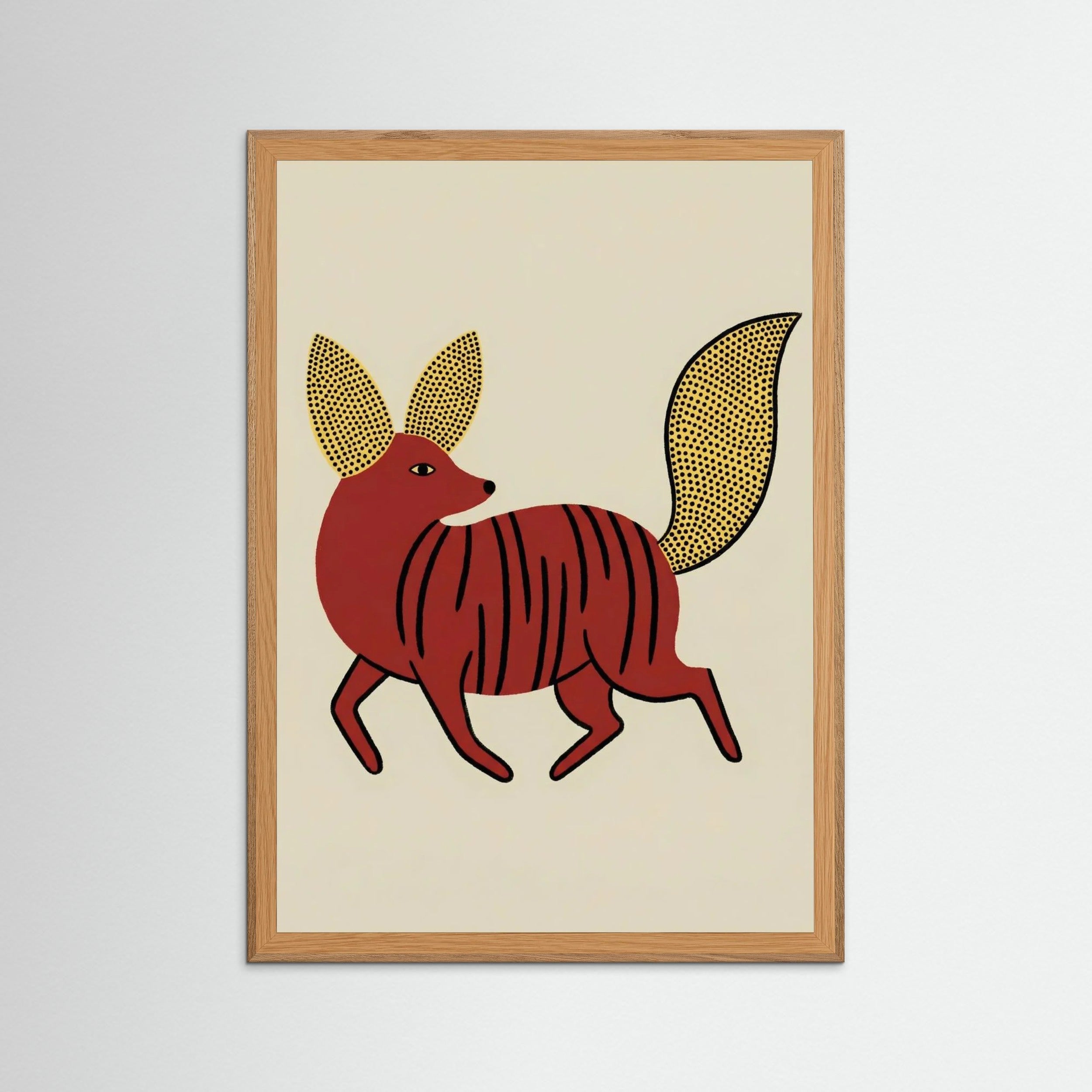 Oak Nature Whimsical Blue Bird