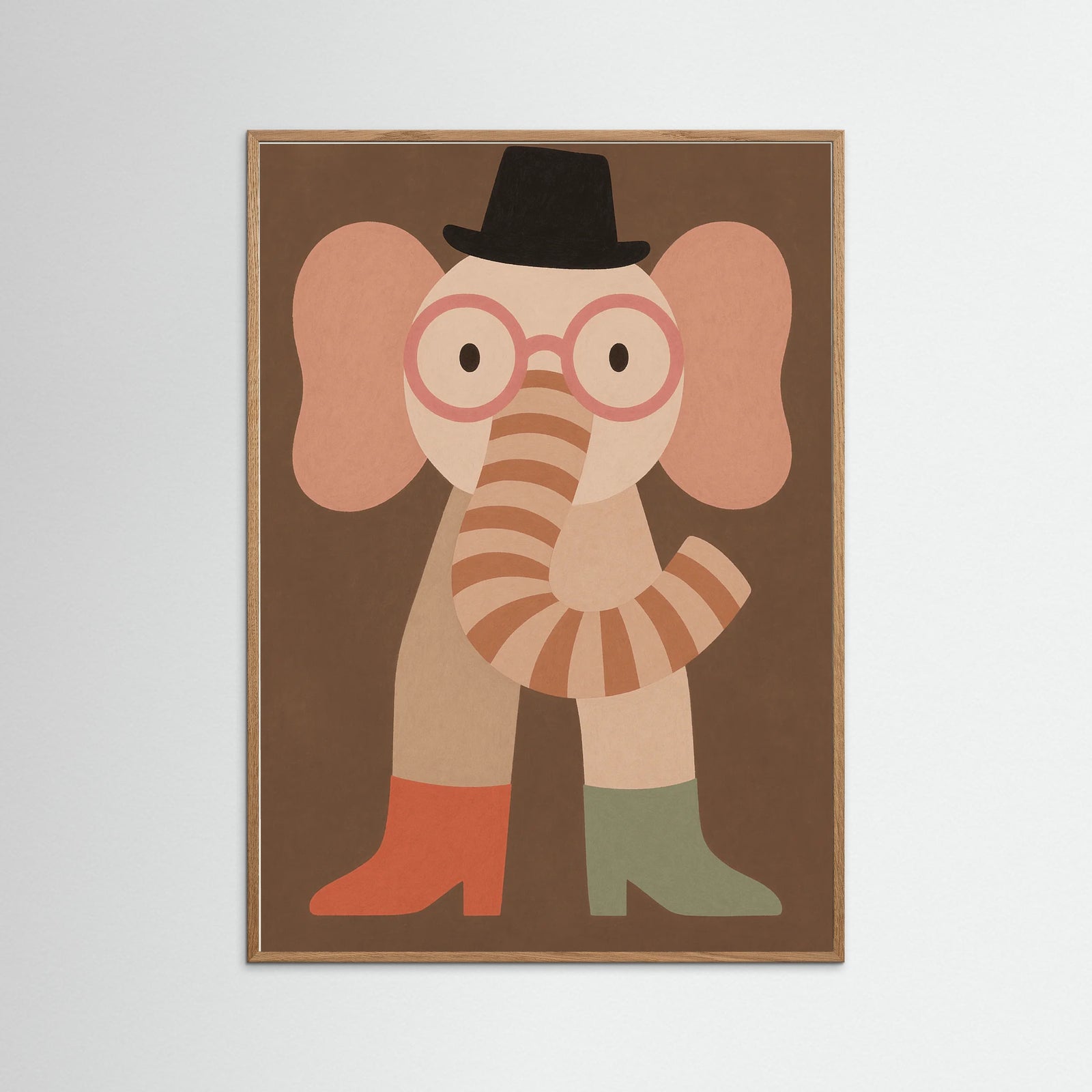 Oak Nature Whimsical Elephant Style