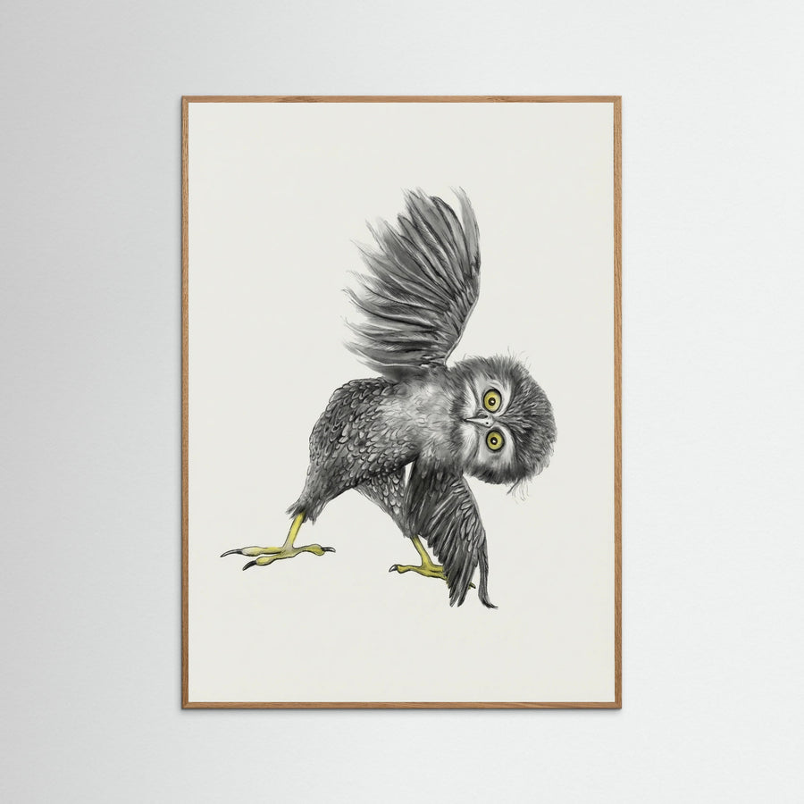 Whimsical Owl Yoga