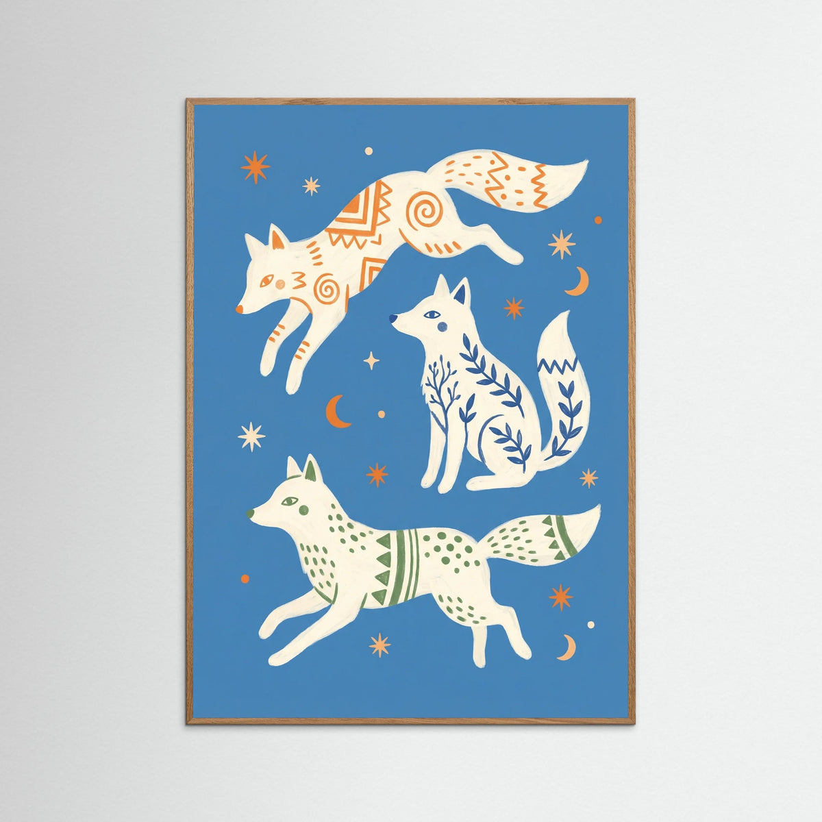 Oak Nature Whimsical Spirit Horses