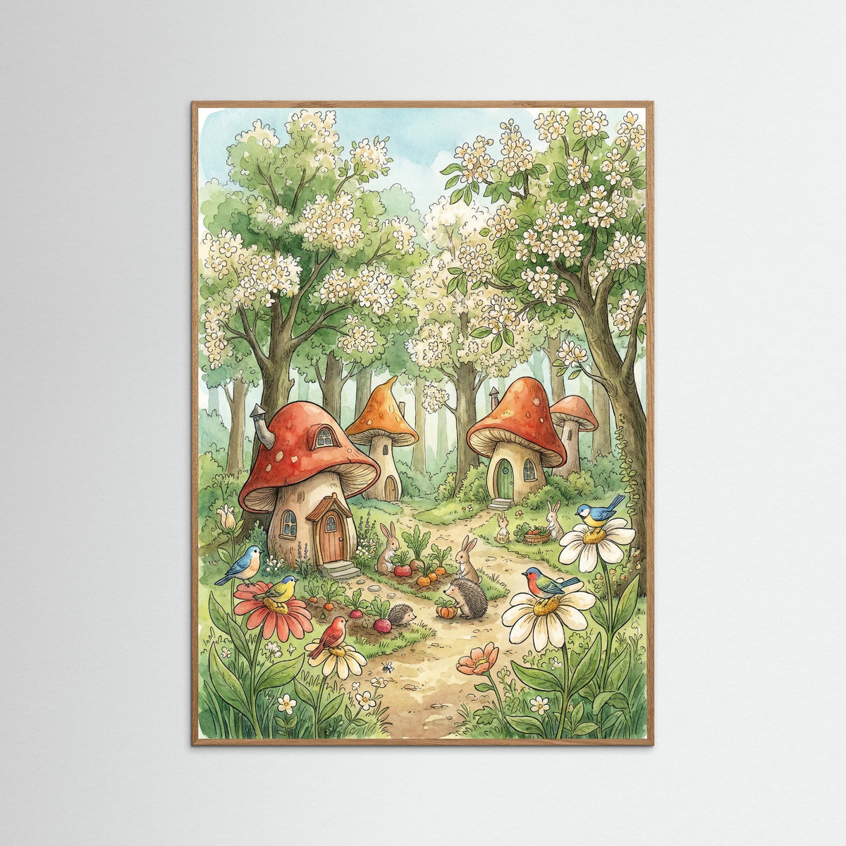 Oak Nature Whimsical Village