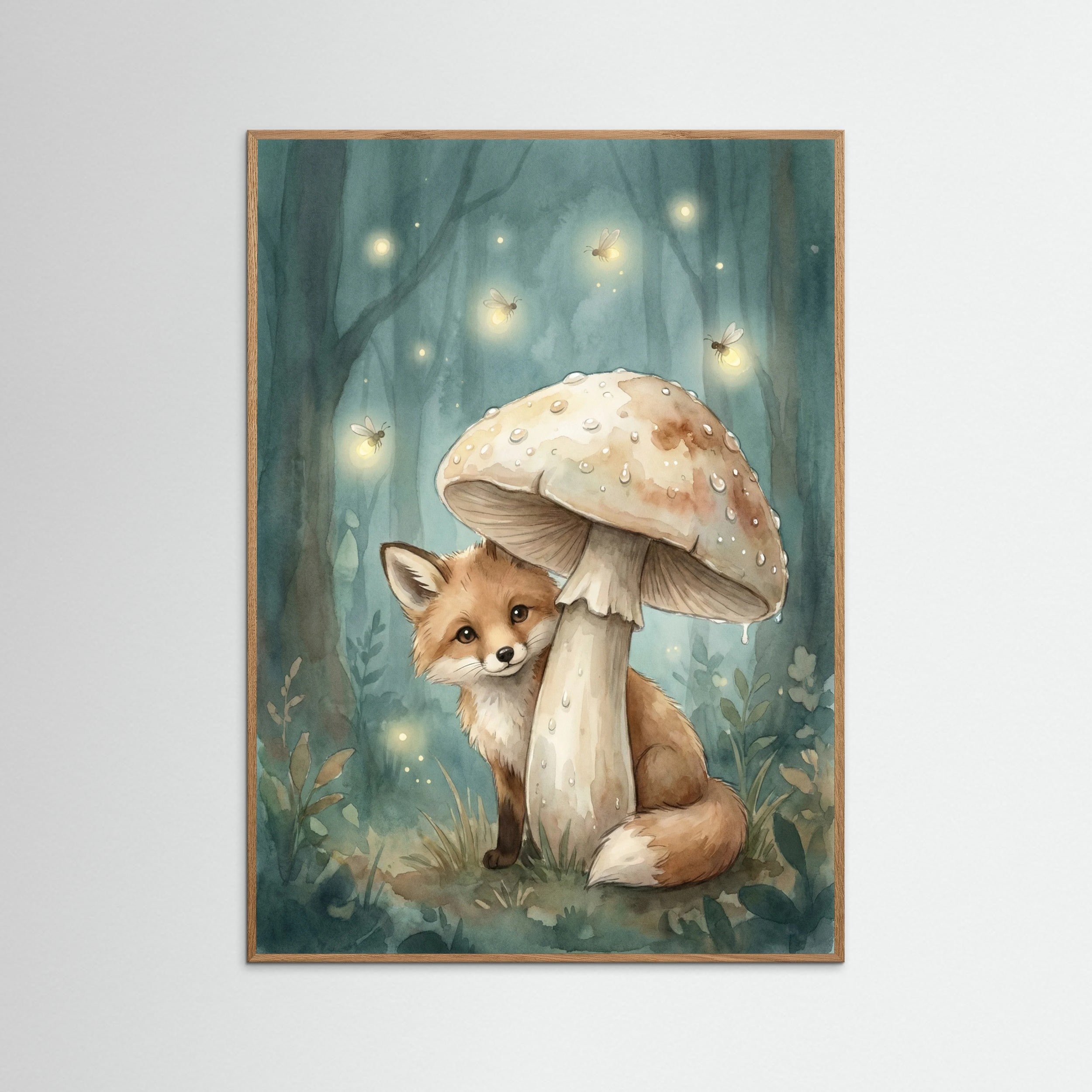 Oak Nature Whimsical Welcome