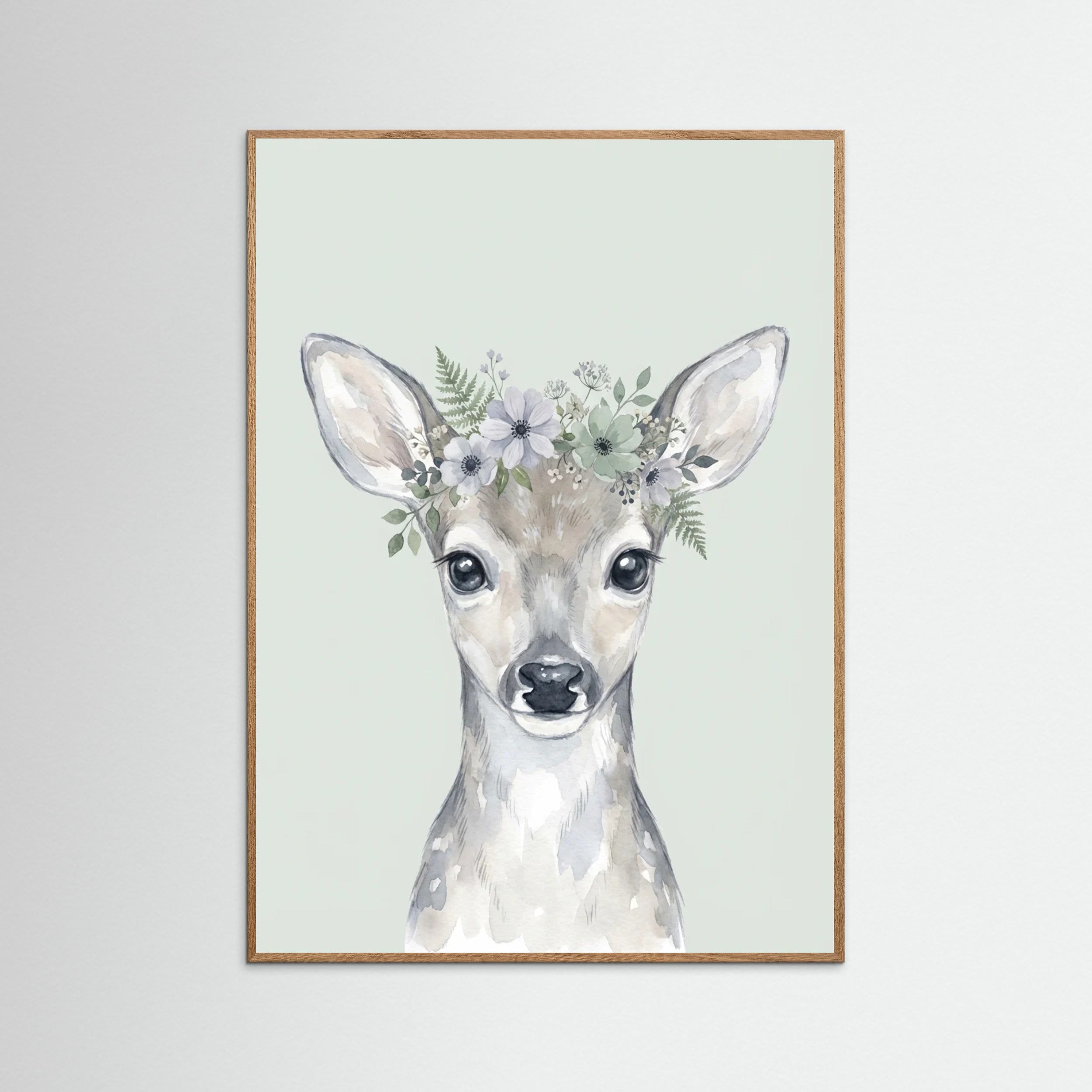 Oak Nature Whimsical Woodland Raccoon