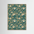 Oak Nature Wild Tulip Pattern