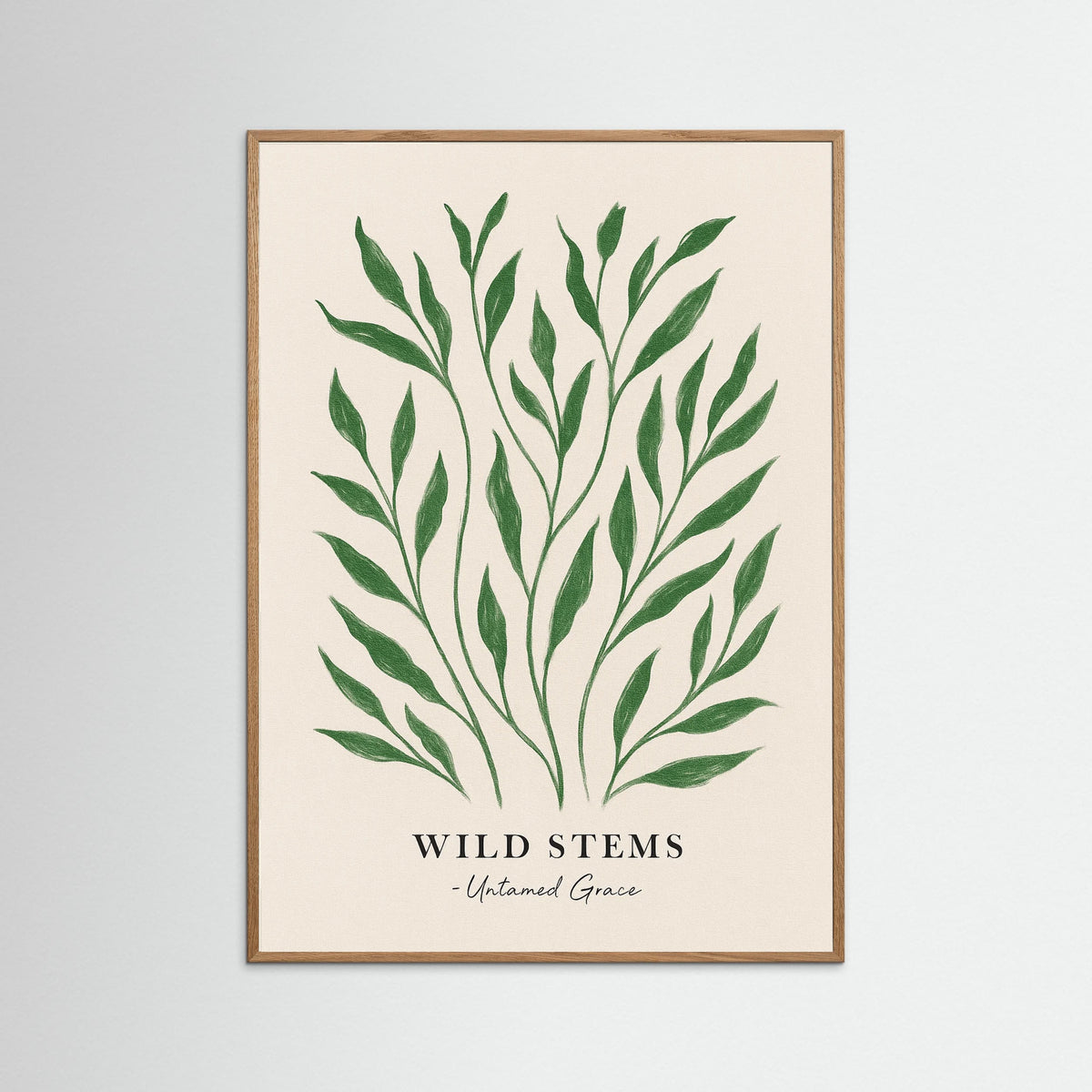 Oak Nature Wild stems