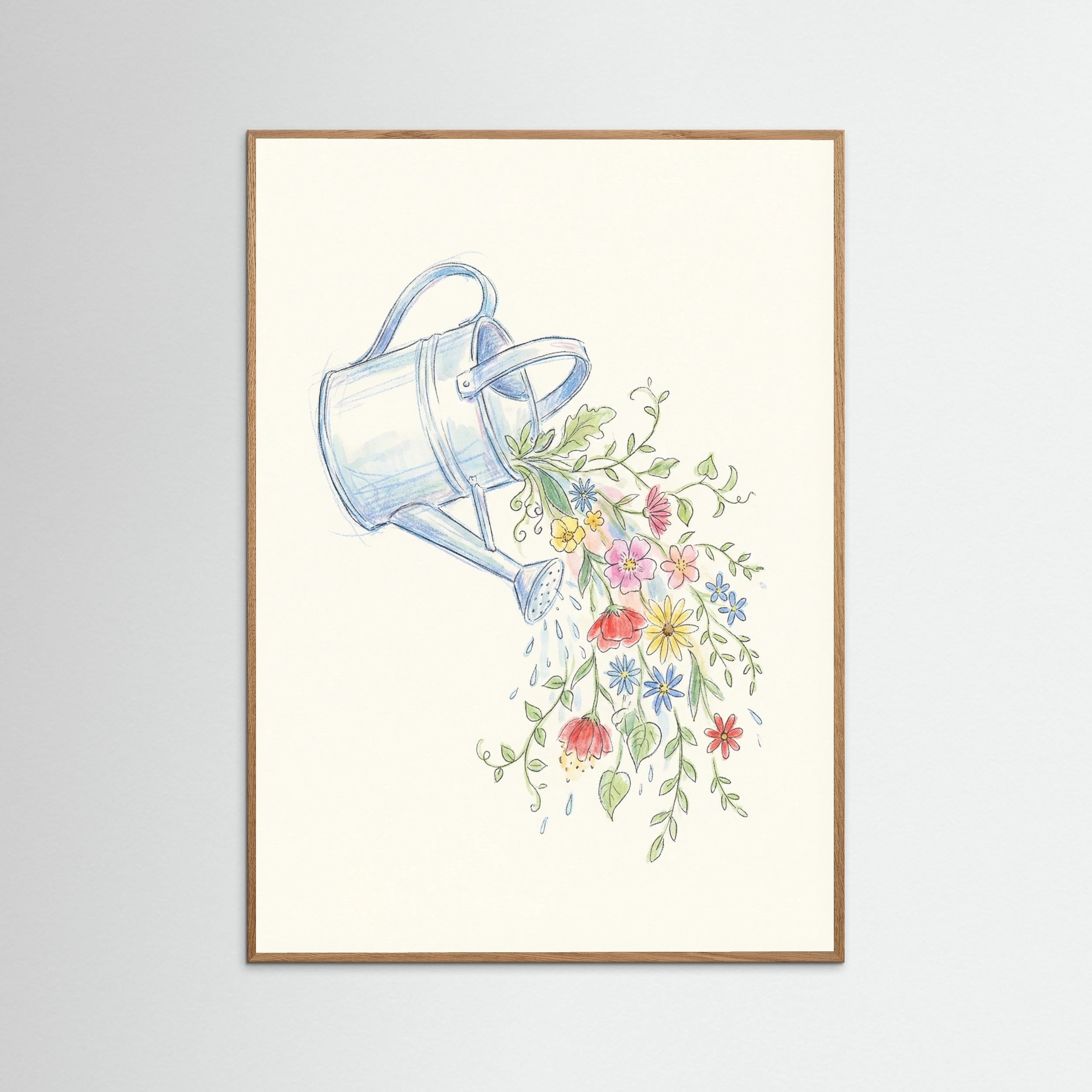 Oak Nature Wildflower Amphora