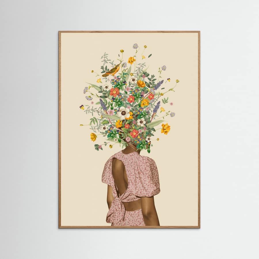 Wildflower bouquet Poster