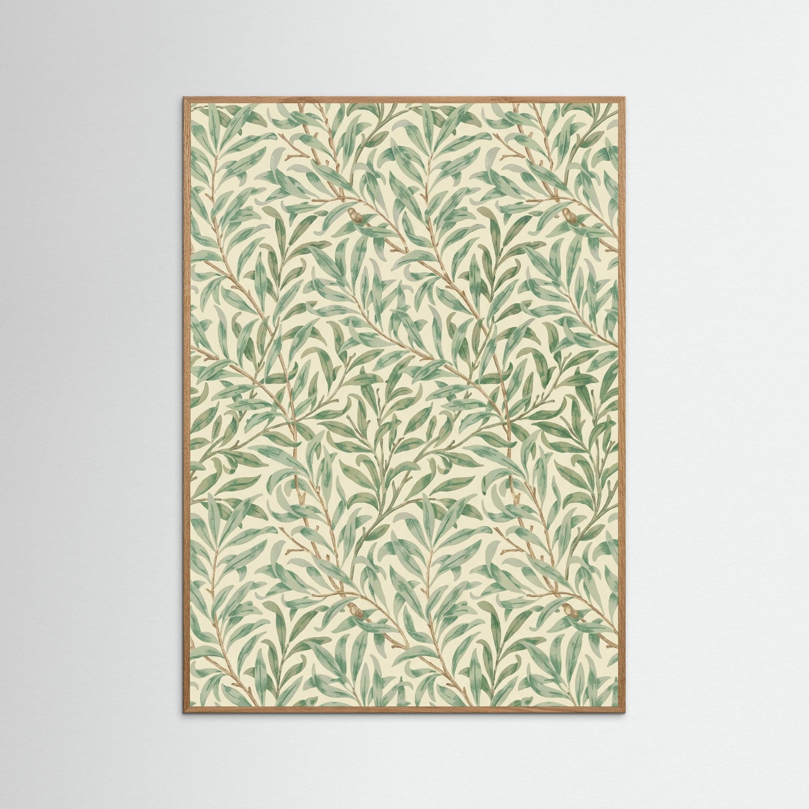 Oak Nature Willow Boughs Motif