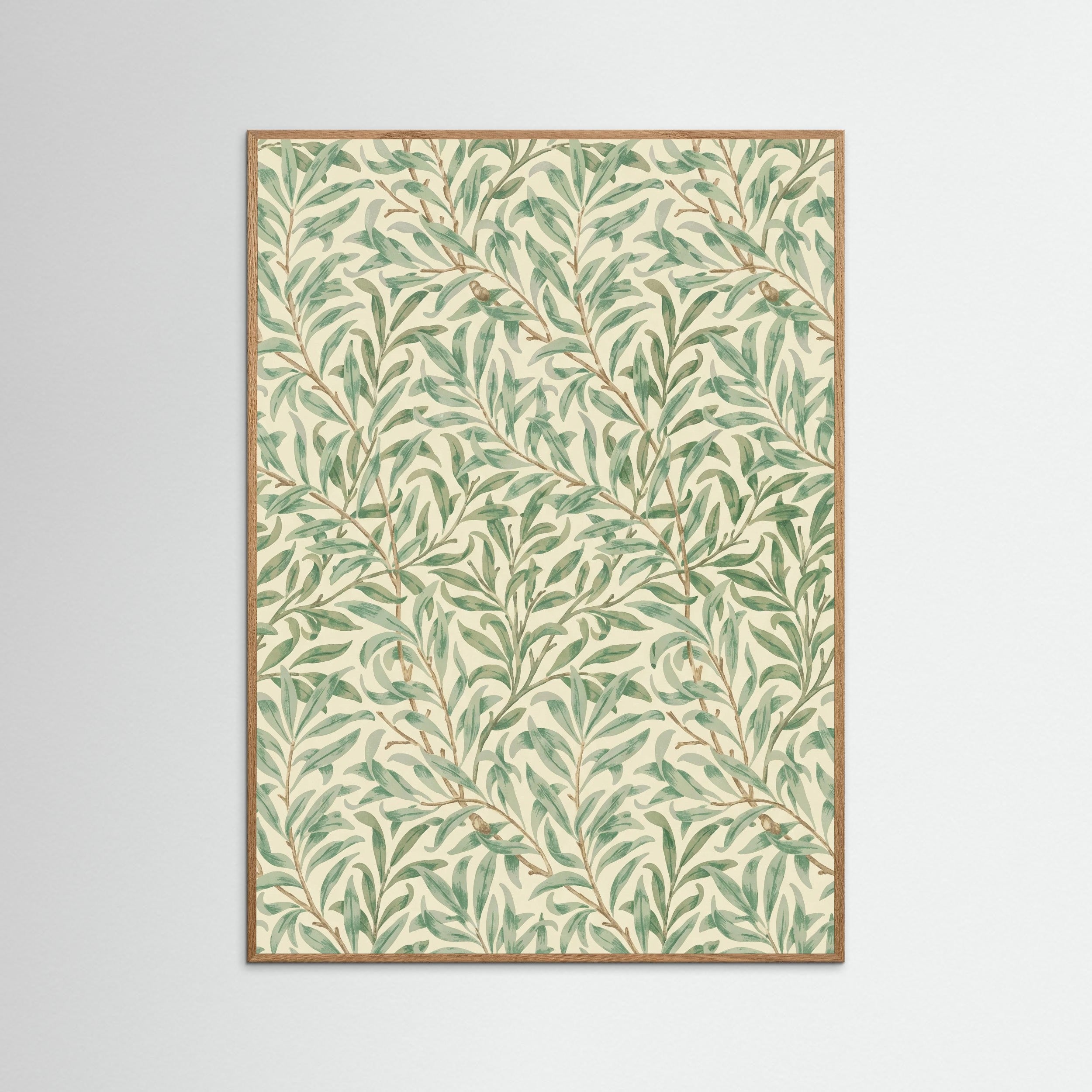 Oak Nature Willow Boughs Motif