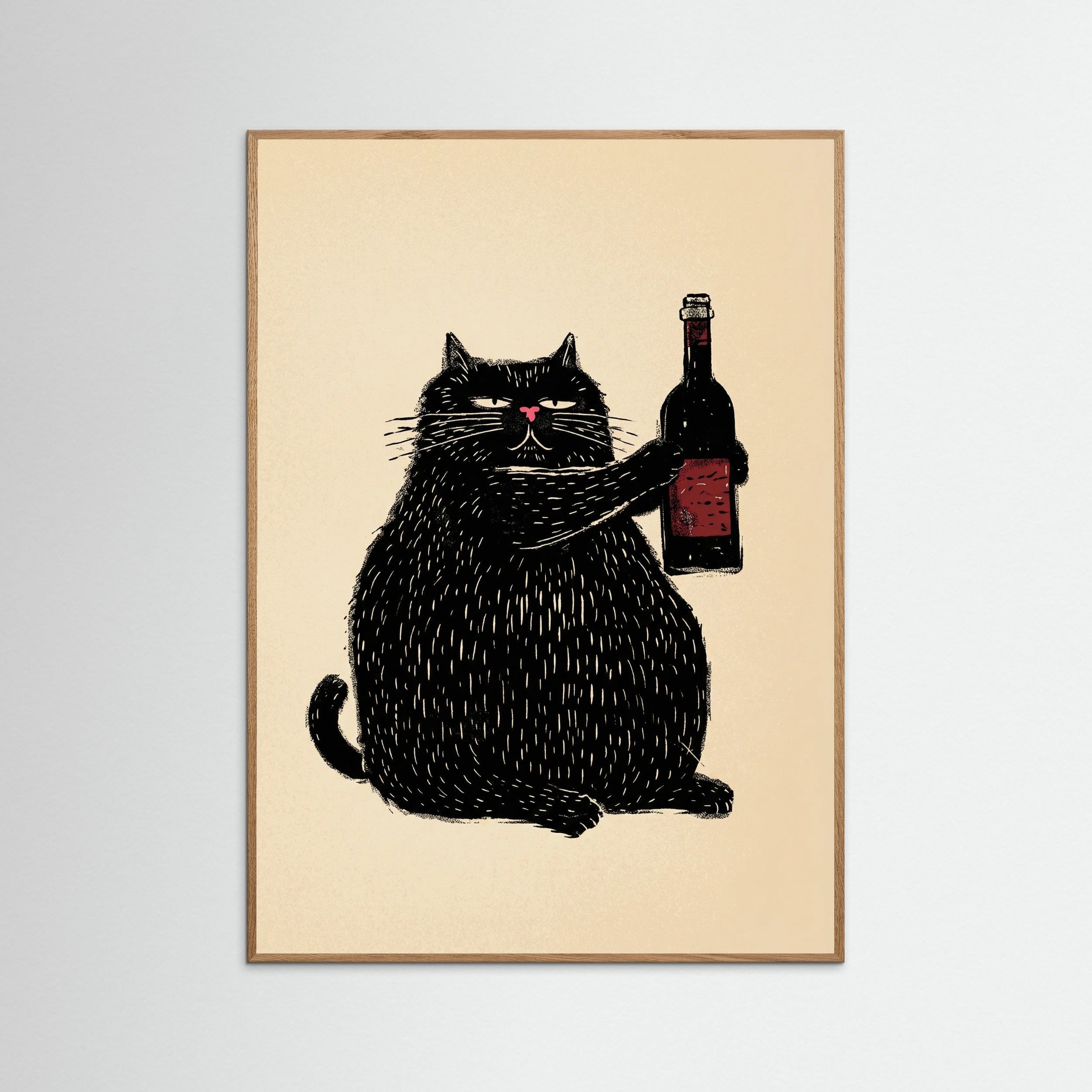 Oak Nature Wine Cat