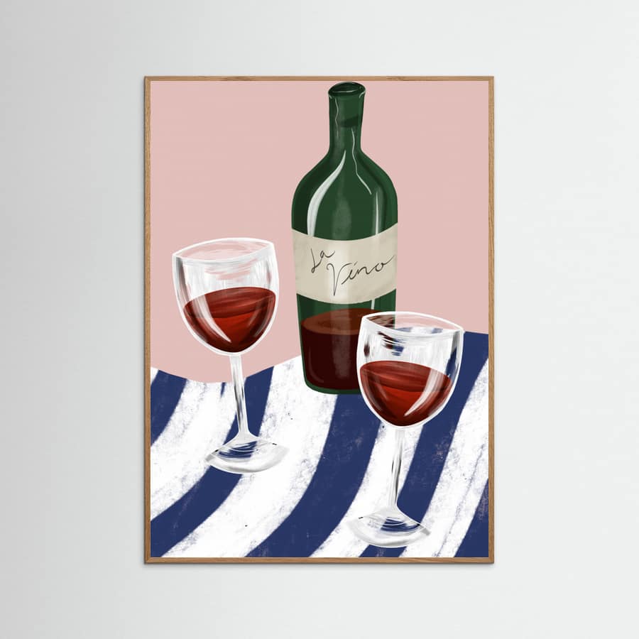 Wine time Poster