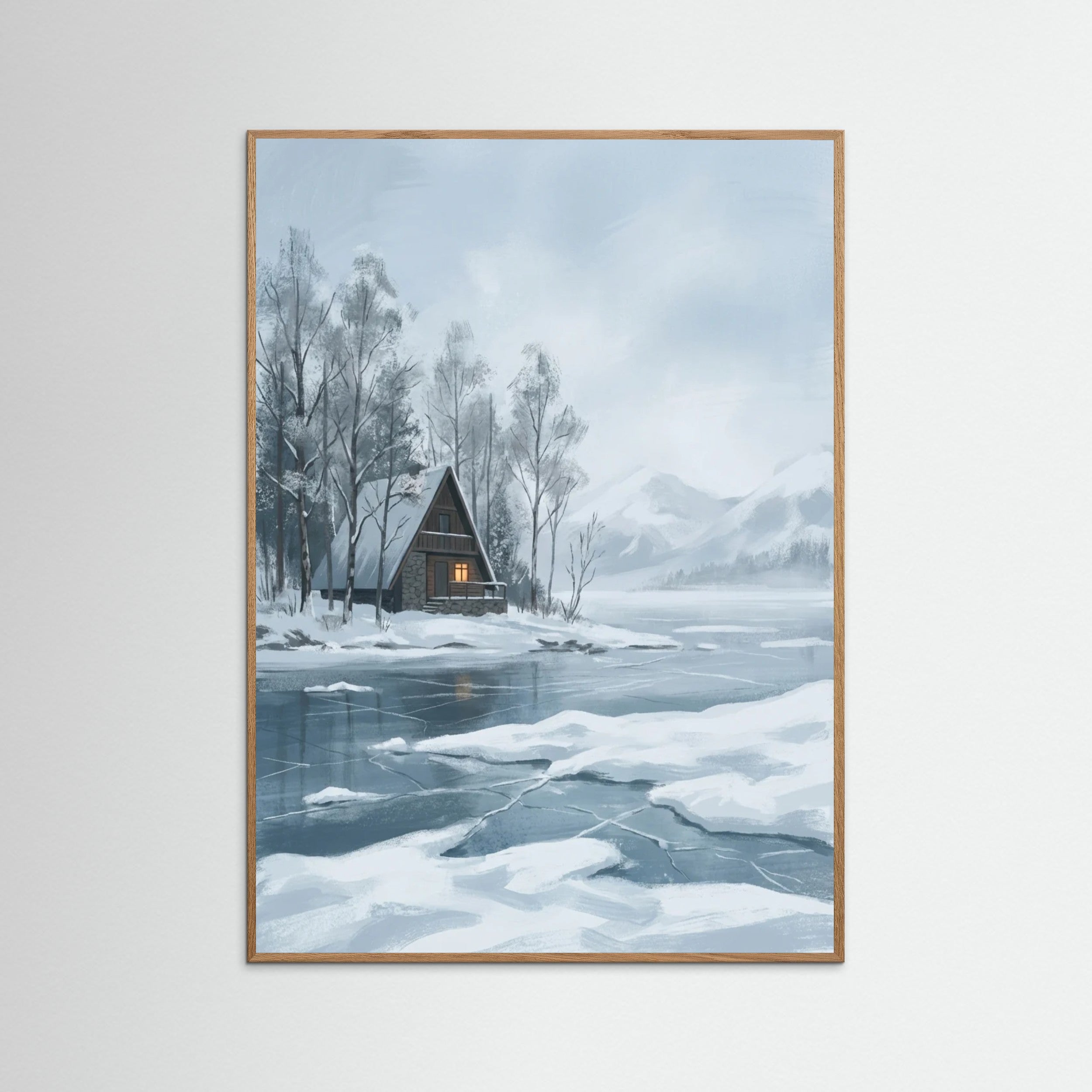 Oak Nature Winter Alpine Path