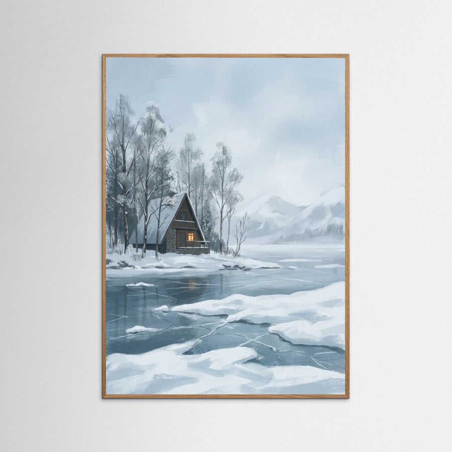 Winter Alpine Path