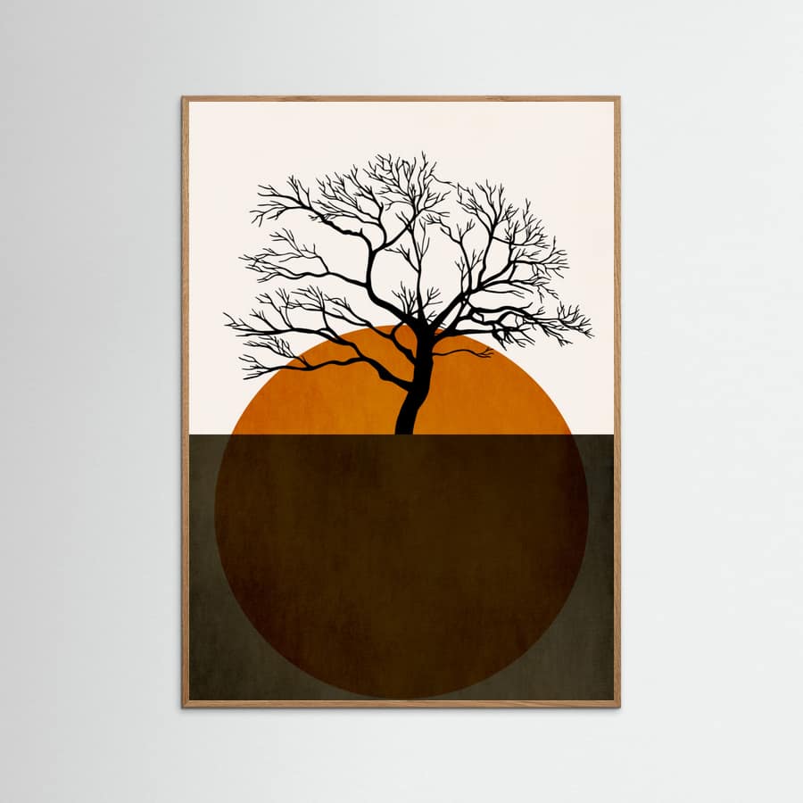 Winter Days Poster – plakat og kunsttryk