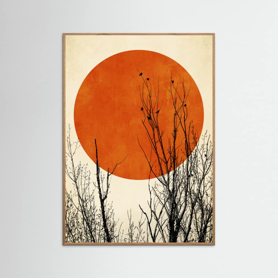 Winter Glow Poster – plakat og kunsttryk