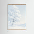 Oak Nature Winter Serenity