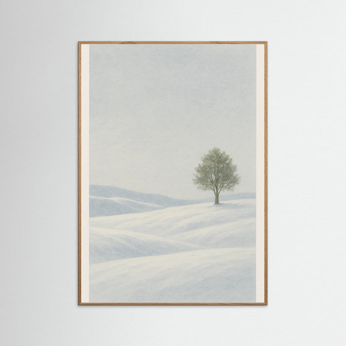 Oak Nature Winter Stillness