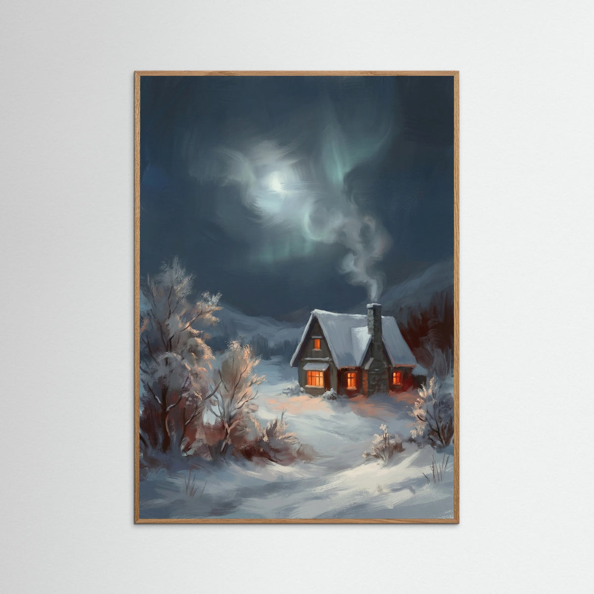 Oak Nature Winters Embrace