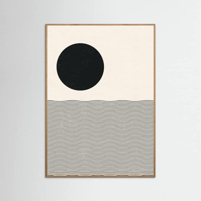 Affiche Woodblock Ocean – affiche et impression d’art