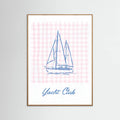 Póster Yacht Club – póster e impresión artística