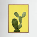 Oak Nature Yellow Cactus Poster