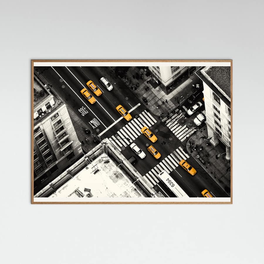 Yellow Flow Poster