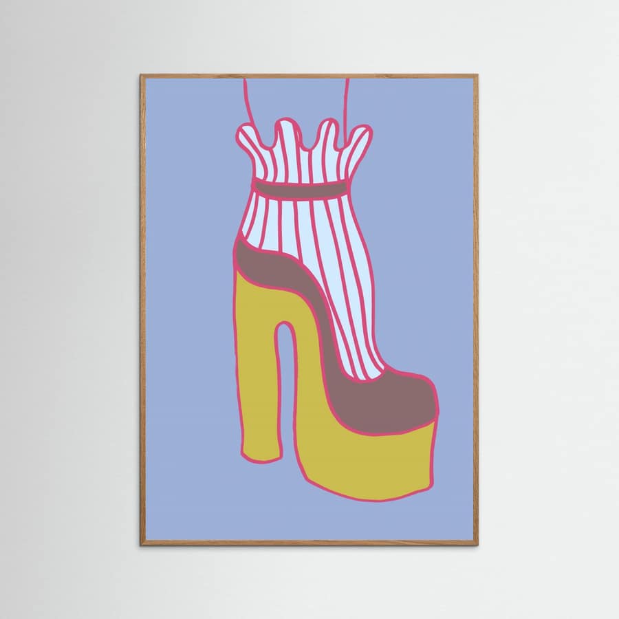 Yellow Heel 01 Poster