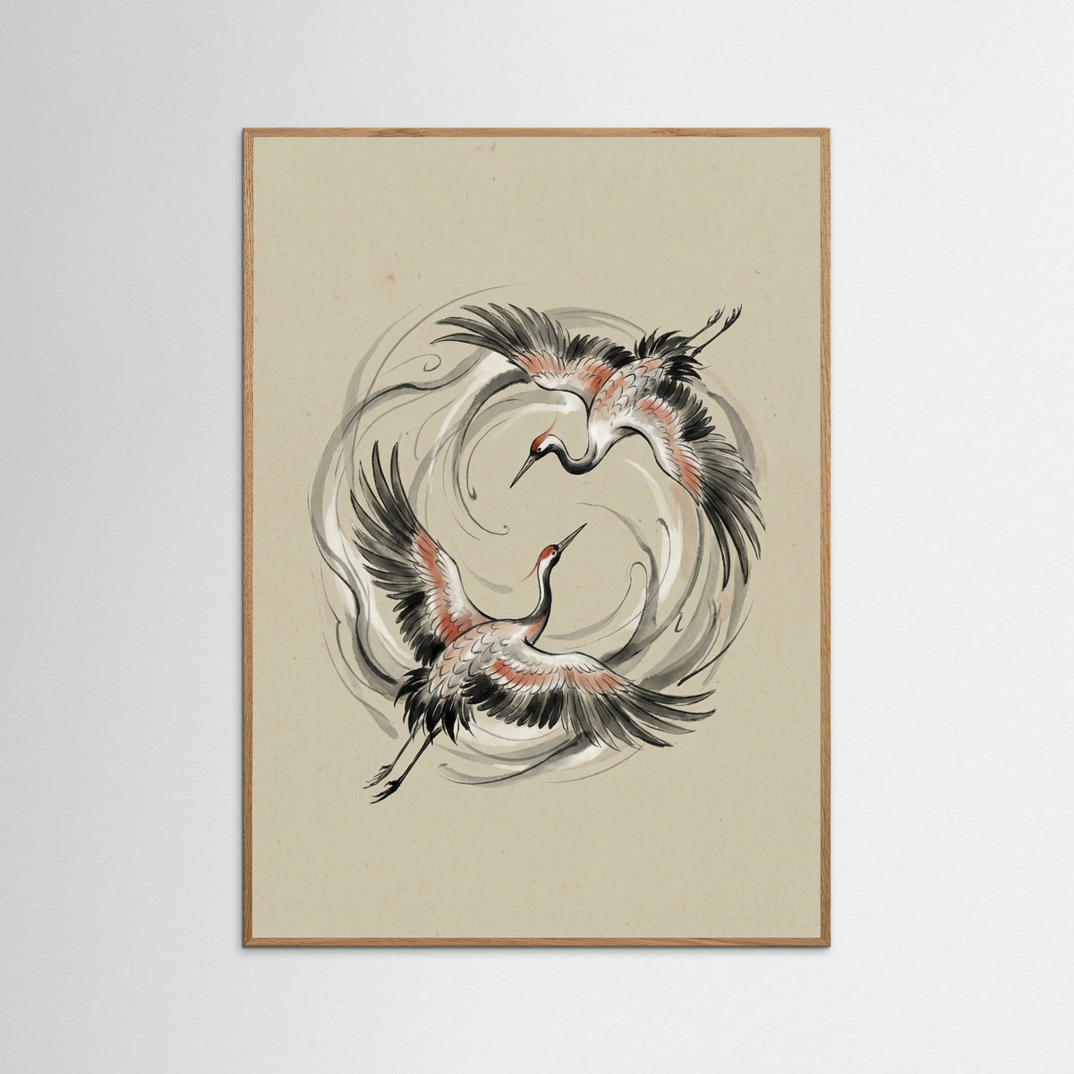 Oak Nature Yin Yang Koi