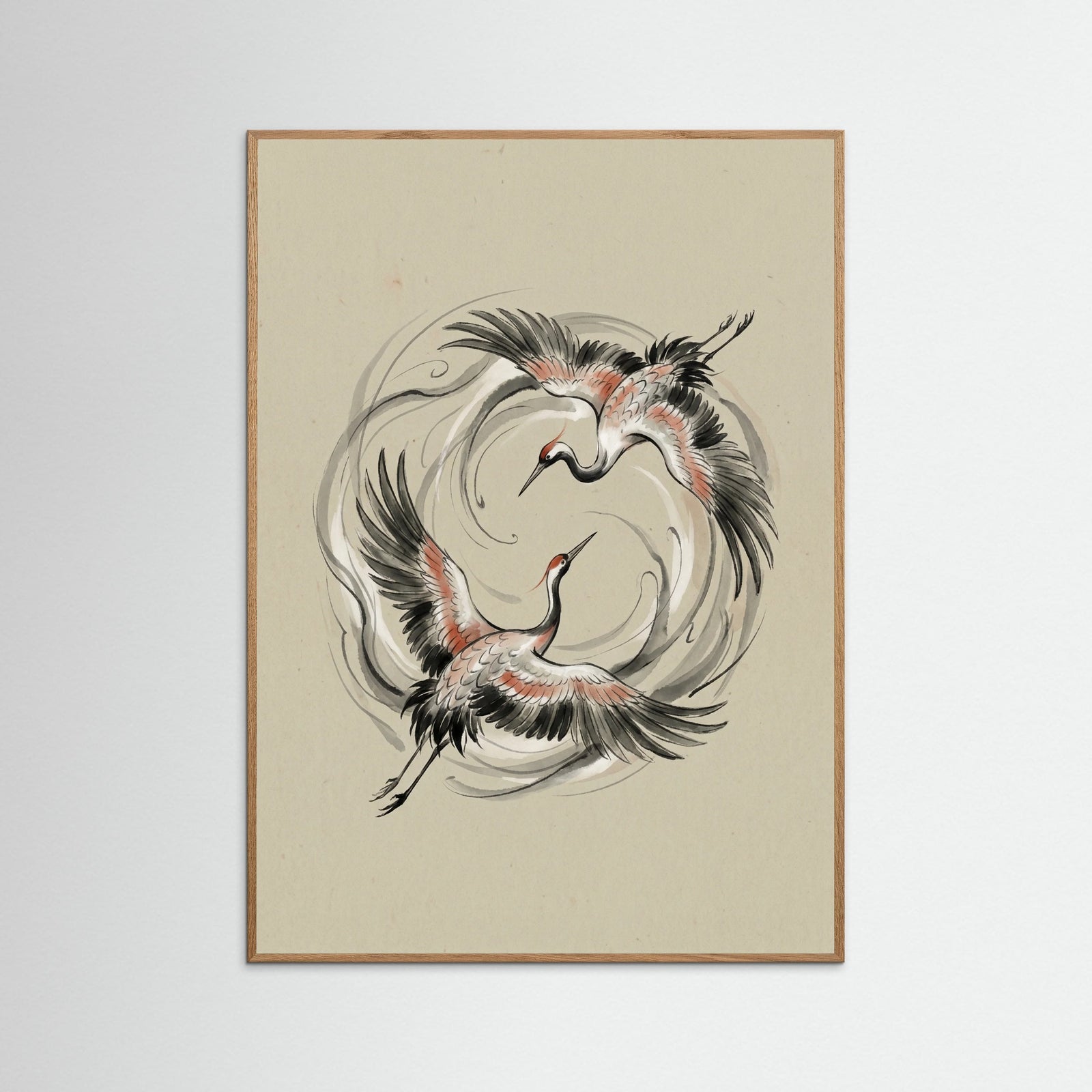 Oak Nature Yin Yang Koi
