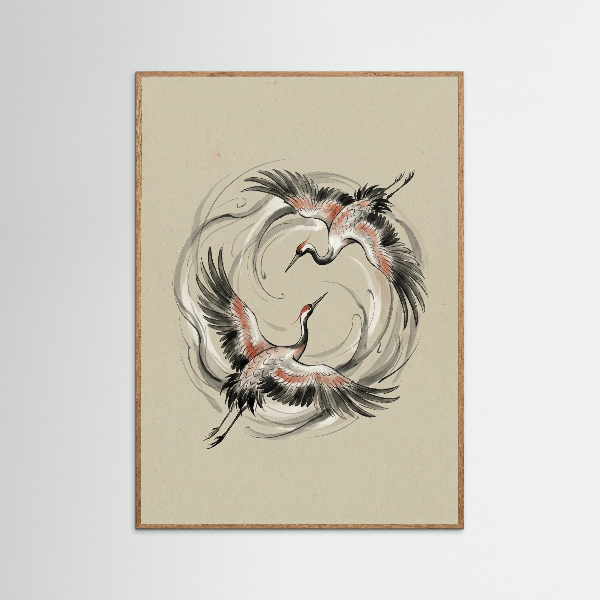 Oak Nature Yin Yang Koi