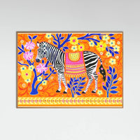Oak Nature Zebedaios the Zebra Poster