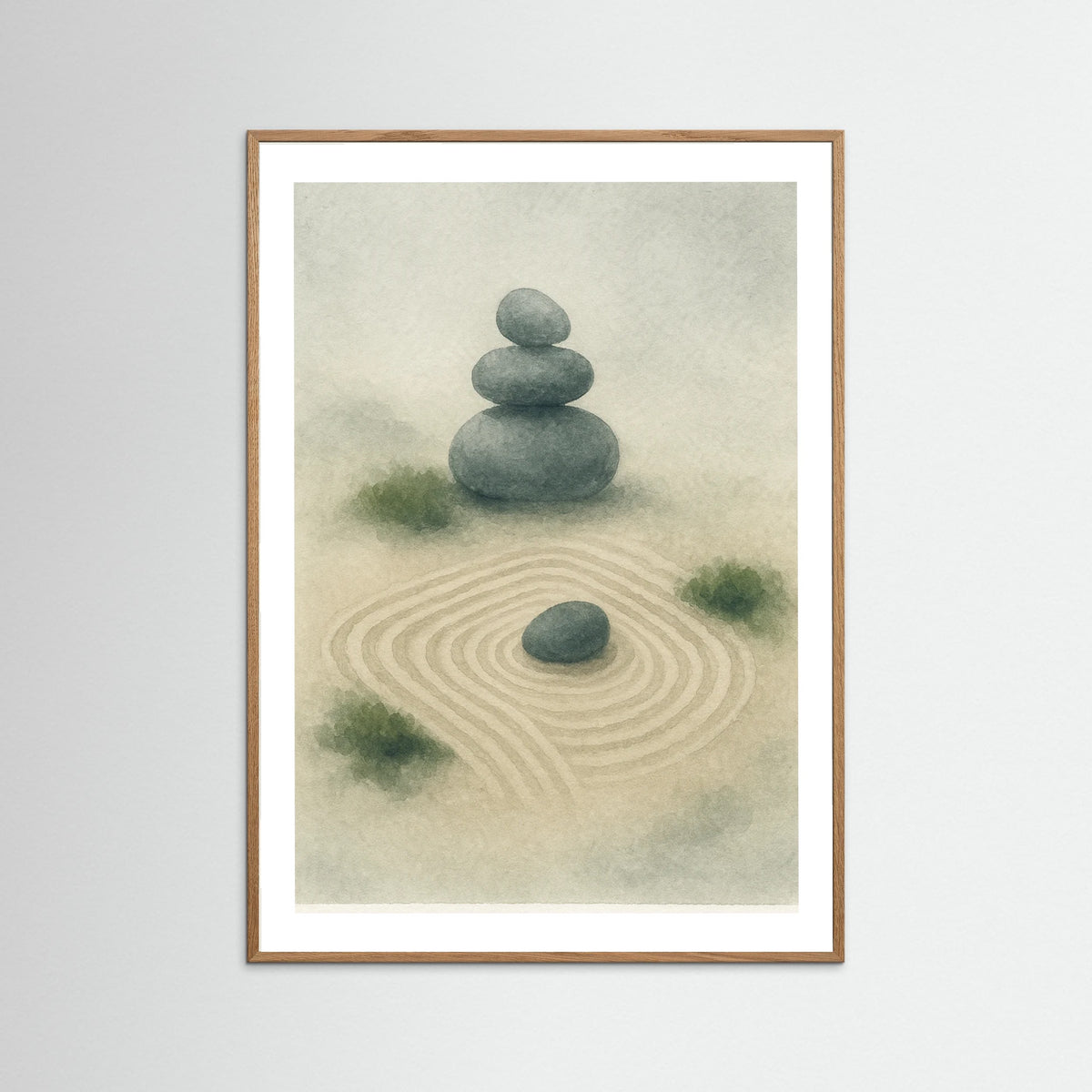 Oak Nature Zen Garden